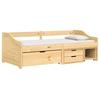 VidaXL Daybed with 3 Drawers IRUN 90x200 Cm Solid Pine Wood 3185213