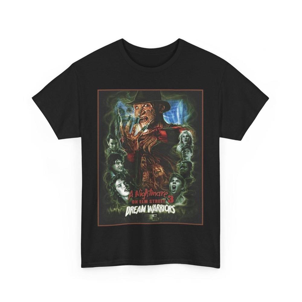 A Nightmare On Elm Street 3 Dream Warriors Movie T Shirt Unisex Heavy Cotton Tee Unisex T-Shirt M
