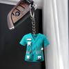 Acrylic 2D Nurse Uniform Keychain Lightweight Smooth Keyring for Nurse Appreciation Gift Car Key Decor Pendant