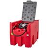 VEVOR Portable Diesel Tank, 439.1 L Capacity & 10 GPM Flow Rate, Diesel Fuel Tank with 12V Electric Transfer Pump and 399.3 Cm Rubber Hose
