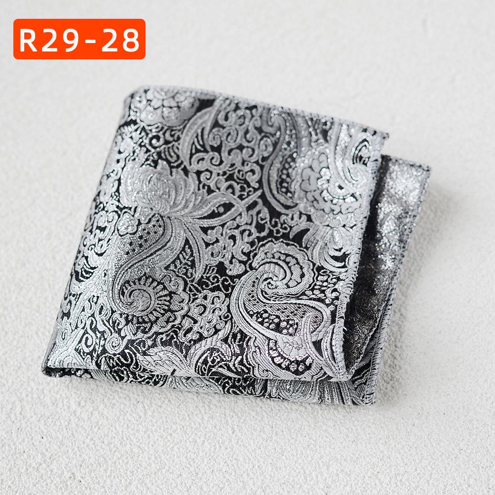 Men's Formal Pocket Square for Suit or Tuxedo - Wedding & Business Accessories