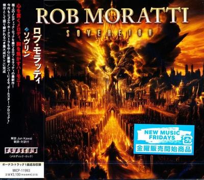 CD ROB MORATTI Sovereign MICP11993 MARQUEE 2025 Japan Obi Rock