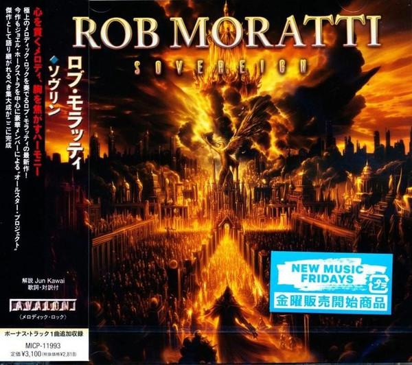 CD ROB MORATTI  Sovereign MICP11993 MARQUEE 2025 Япония Obi Rock