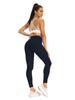 European & American Athletic Yoga Leggings with Pockets - High-Waisted, Hip-Lifting, Ideal for Fitness & Running.