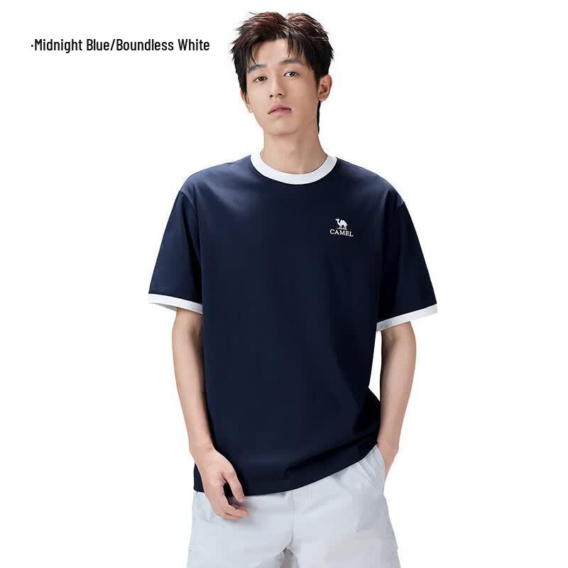 CAMEL Quick-Dry Round Neck T-Shirt S