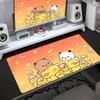 XXL Mauspads Anime Computer Tischmatte Bubu Dudu Gamer Schreibtischmatte PC Gaming Zubehör Mauspads Große Matten Büro Mauspads Setup
