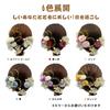 Fuji Player Graduation Ceremony Hair Accessory 19-Piece Set in Gift Box with Pearls, for Hakama, Flowers, Japanese Traditional Clothing,