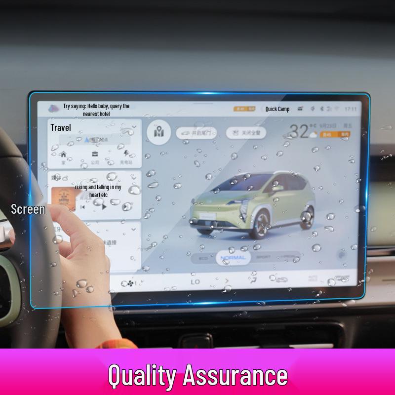 Compatible with 25 GAC Aion RT models: Center Console, Screen, and Instrument Panel UT Protective Film.