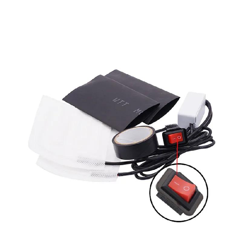 

Новая ручка руля электрического велосипеда, ручка, с подогревом, нетканый комплект 20В-100В электровелосипед