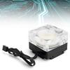 Water Cooling Pump Acrylic Aluminum Computer Accessory Heat Sink Mute for PWM Speed Control