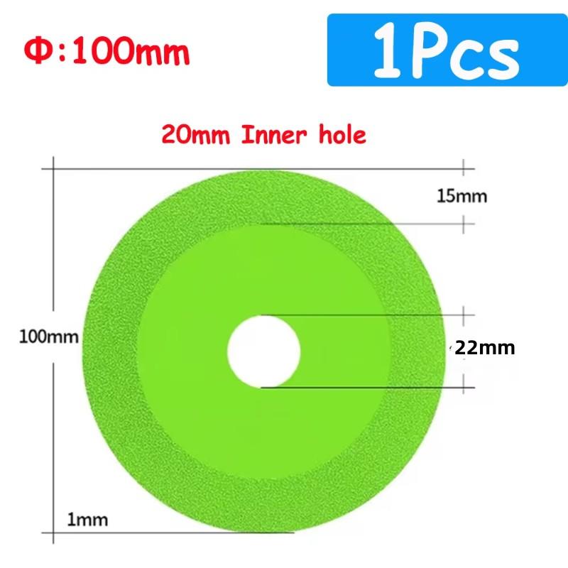 

100/115/125mm Glass Ceramic Cutting Disc Diamond Wine Bottles Saw Blade Jade Crystal Grinding Chamfering Cutting Blade
