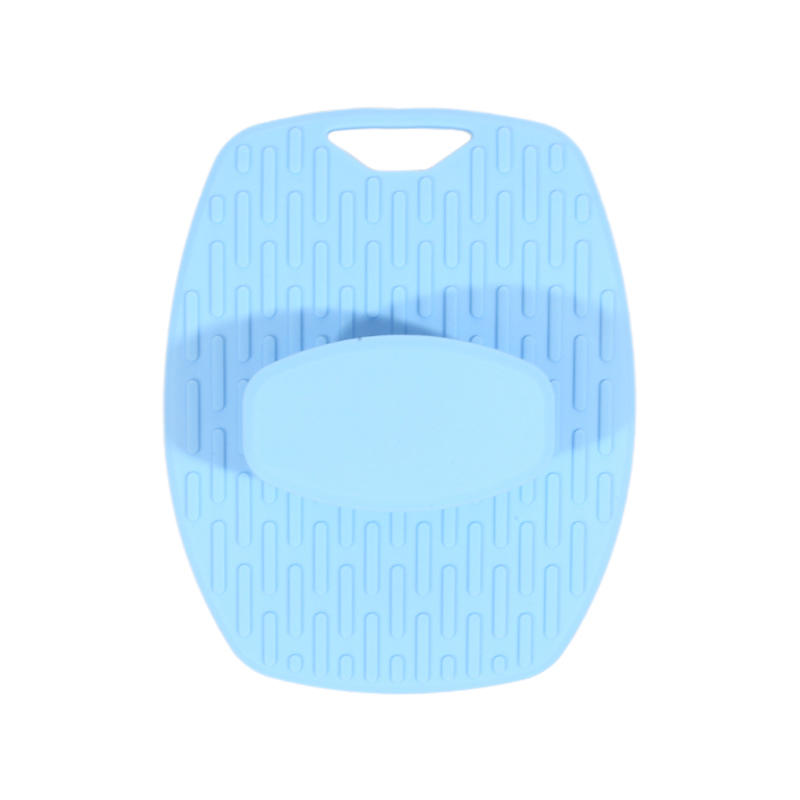 1Pc Colorful Soft Silicone Exfoliating Brushes Back Brush Body Home Cleaning Massage Bath Scrubber Shower Clean Use