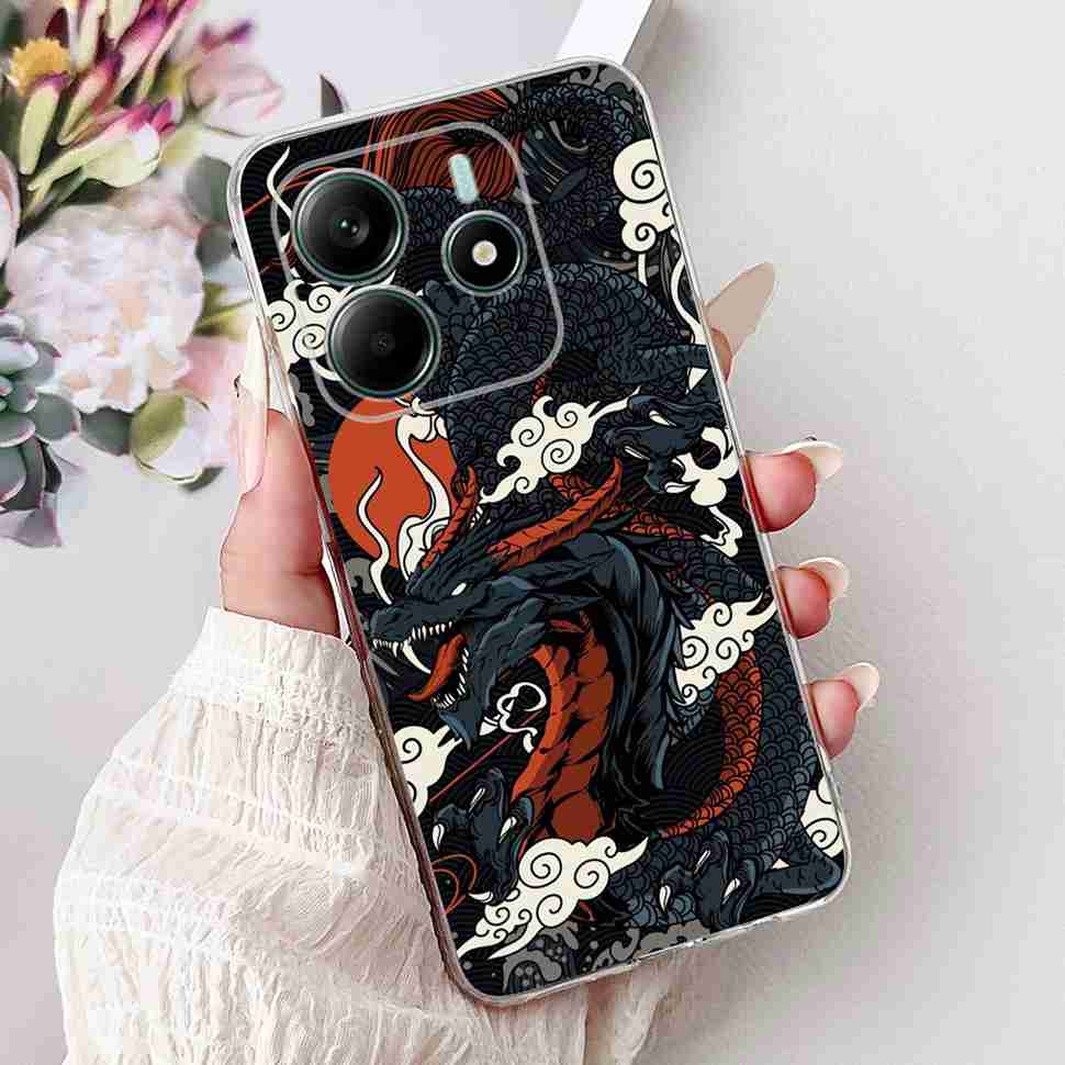 For Xiaomi Redmi Note 14 5G Case New Design Flowers Soft Silicone TPU Cover For Redmi Note 14Pro note14 Pro 5G 6.67" Bumper Bags