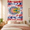 Deportivo Guadalajara Tapestry Highquality for Decorating Living Room Bedroom Dorm Walls Ideal As Bedroom Wallart Orholiday Gift