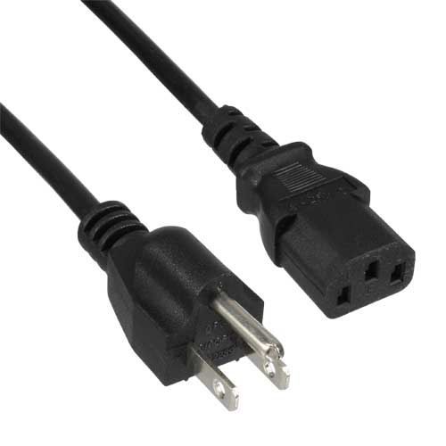 Inline - câble réseau fiche de secteur usa, 1,8m