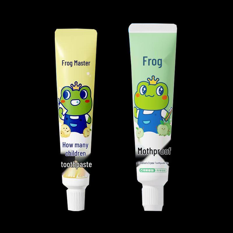 Frog Prince Kids Toothpaste Duo Pack (Lemon & Apple)