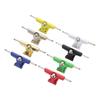 1Pair With Nuts Fingerboard Truck Truck Bolts Model Bearing Deck Brackets Toy Hobby Collectors 32mm Finger Skateboard Parts