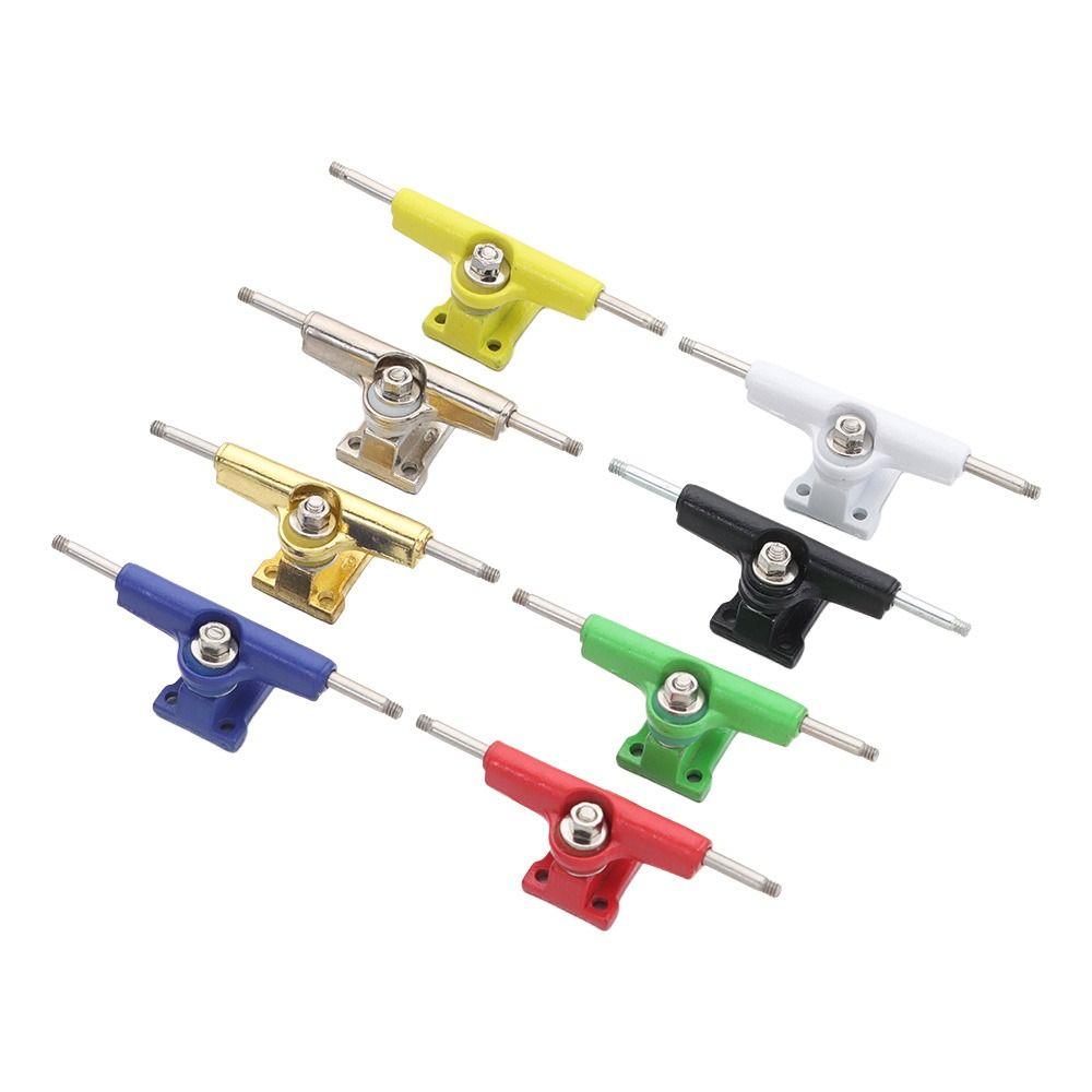 1Pair With Nuts Fingerboard Truck Truck Bolts Model Bearing Deck Brackets Toy Hobby Collectors 32mm Finger Skateboard Parts
