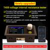 4-Zeilen T459 DC5V Hochpräziser Lithium-Batterie-Innenwiderstandsmesser Tester 18650 Trockenbatterie Innenwiderstandsdetektor