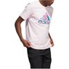 T Shirts Men's Pink Crew Neck Moderate Straight Fit HS4333