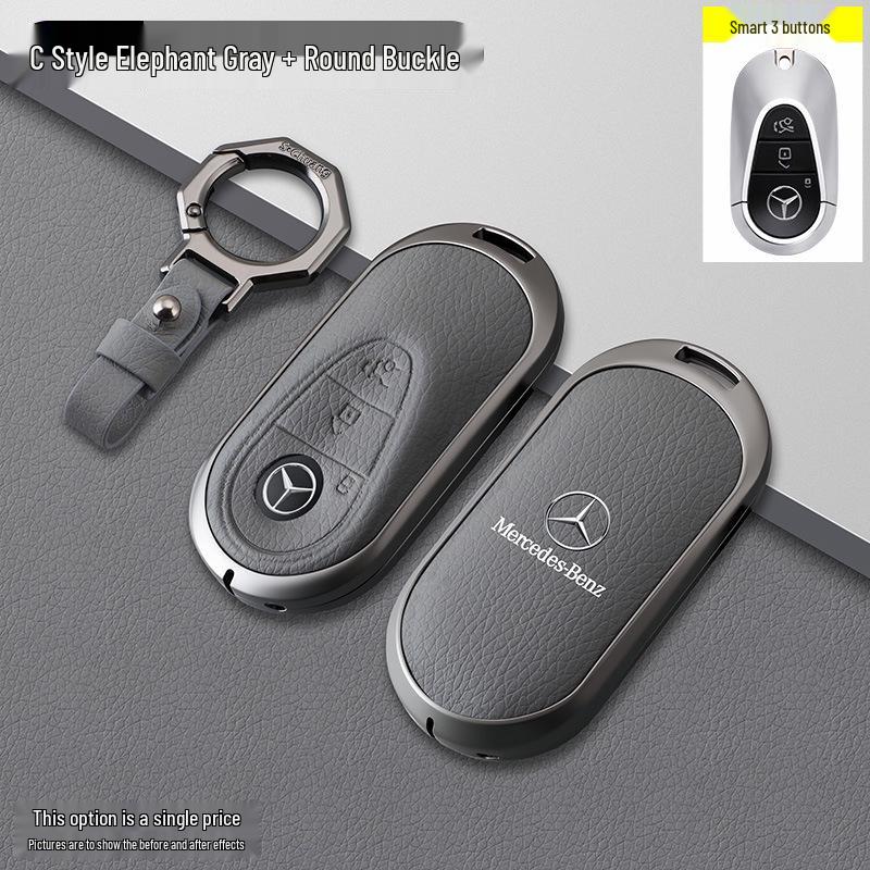 Mercedes-Benz A-Class Elephant Grey Key Case