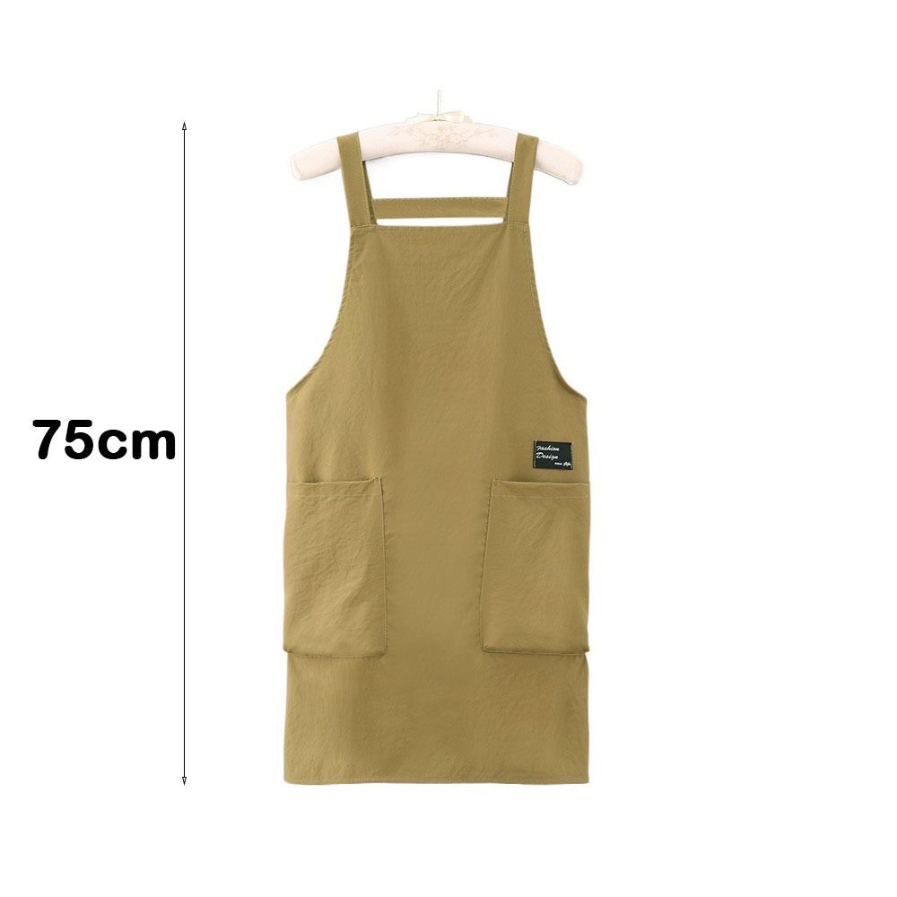 New Waterproof Apron Oilproof Anti-fouling Kitchen Smock Sleeveless Barber Apron