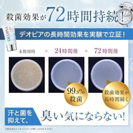Deopia deodorant cream armpits antiperspirant odor control antibacterial sweat suppression underarm hand facial stopper feet delicate areas care shoes