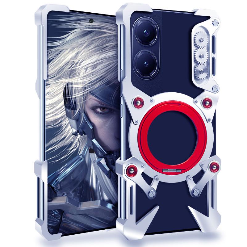 Luxury New Thor Heavy Duty Armor Metal Aluminum Phone Bumper For Poco F8 F7 F6 F5 M8 M6 X8 X7 X6 X5 Pro Cover Fundas Coques Case