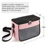 Small pet outdoor bag portable windproof shoulder bag crossbody pet bag hamster cage