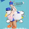 Lovely Flying Chick Inflatable Clothing Lightweight Battery Powered Costume For Unisex Women Men yu