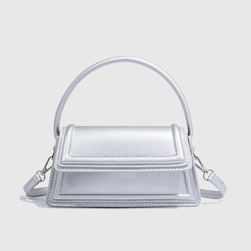 ZA Women's Mini Casual Crossbody Trapezoid Handbag in Black/Brown