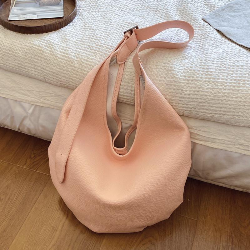 French Color Solid Vintage Inspired Commuter Magnetic Closure Mobile Travel Bag