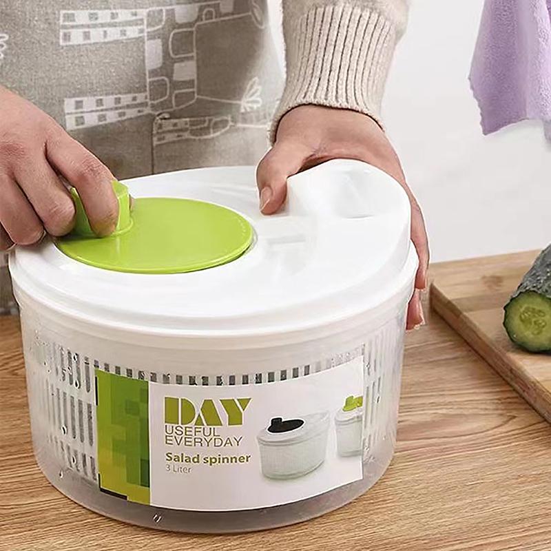 Vegetables Salad Spinner Lettuce Multifunction Dehydrator Washer Dryer Strainer
