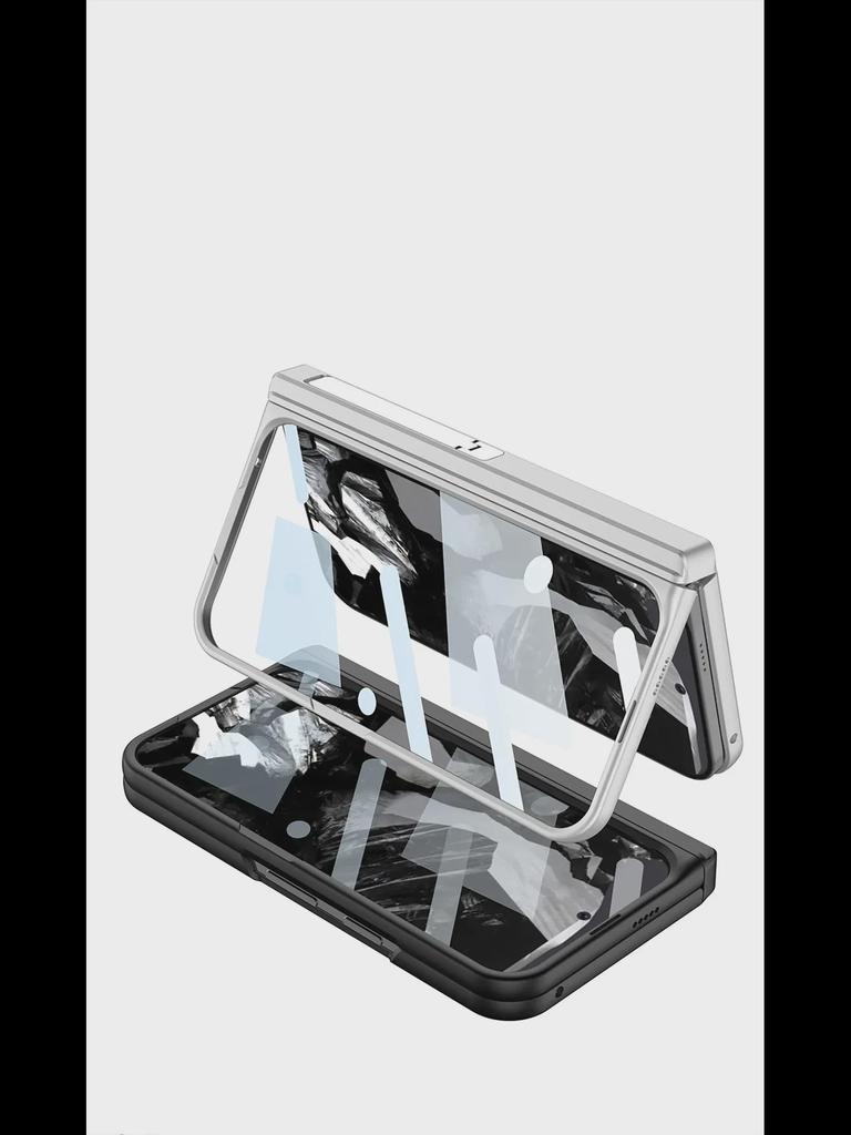 Full-Cover Bracket & Stylus Hard Case for Google Fold2 - Folding Screen Center Axis Protection