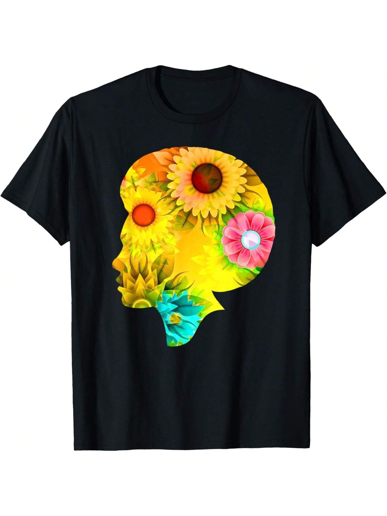 Africa Pattern  Afro Silhouette Art  T-Shirt S разноцветный