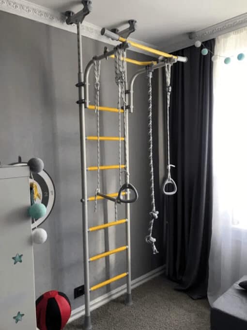 Wall Bars Comet 5 - White Black