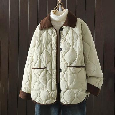 Coat for Women Thickened Winter Double Layer Windbreaker Oversize Casual Zipper Jacket