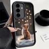 Phone Case for Samsung Galaxy A17 A16 A15 A14 A13 Cartoon Fox Animal A56 A36 A26 A55 A35 A25 A54 A34 A24 A53 A33 A23 A07 A06