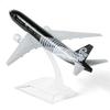 QIYUMOKE 1400 Scale New Zealand Boeing 777 Airplane Model, 15.5cm, Diecast Alloy, Fully Assembled, Includes Plastic Stand, Perfect for Desktop