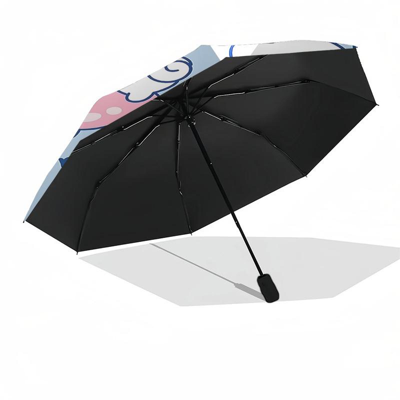 1pc Lucky Rabbit umbrella automatic open/close, 8-Rib Durable Frame, Compact Folding Design, Ideal Birthday/Holiday Gift  1128A