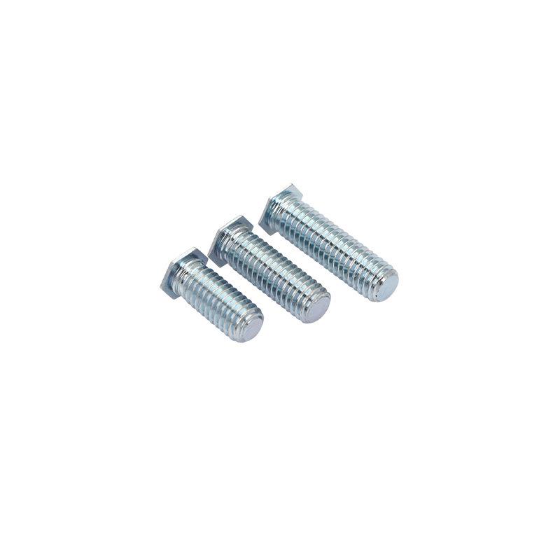 NFH Hex Rivet Nut: Galvanized Press Plate External Thread Screw, 8.8 Grade, M3-M8 Sizes.