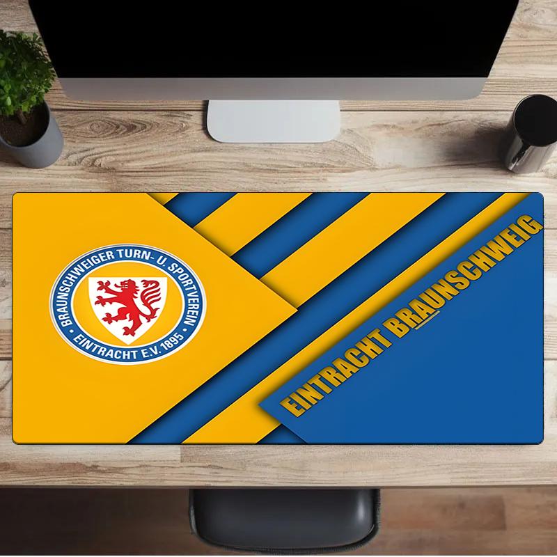 Braunschweig Fc Crest Design Mouse pad, Gaming Mouse Pad, keyboard pad, Desk Decor for computer notebook Fan Gift Birthday Gift