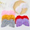 Newborn Photography Props White Angel Wing Baby Photos Props Feather Wing Girls Hair Kids Baby Photography Hair Accessories