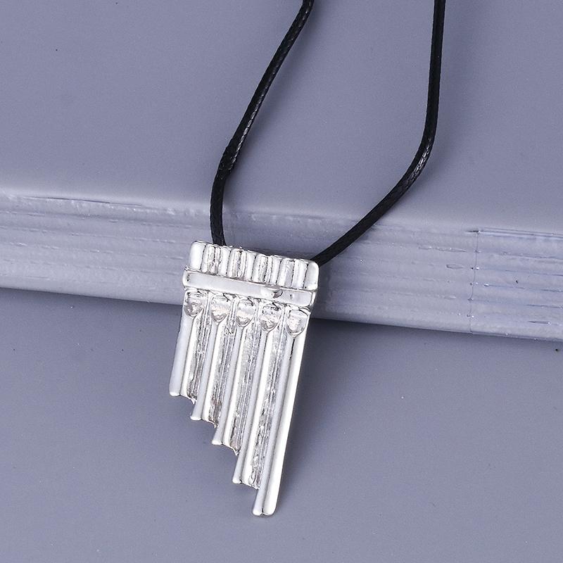 Collar Colgante de Joyería de Moda Peter Pan Flauta Mágica Para Hombres y Mujeres Regalos