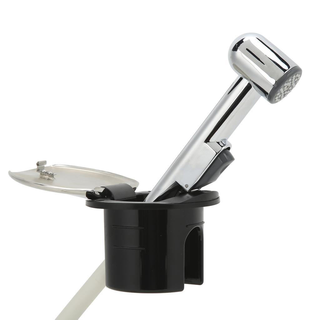 Transom Shower Kit 316 Stainless Steel High Polished 8ft Hose Retractable for RV Yachts