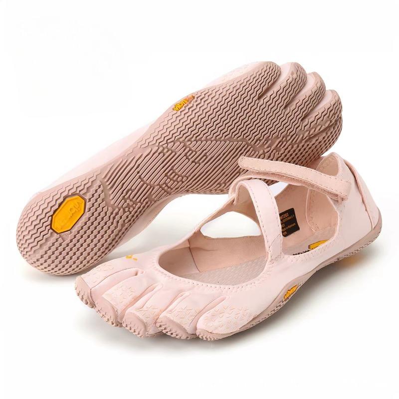 V-Soul Fünf-Finger-Schuhe Fivefingers Pilates Indoor-Fitness Yoga Tanzschuhe Zehentrenner-Schuhe 39 brown