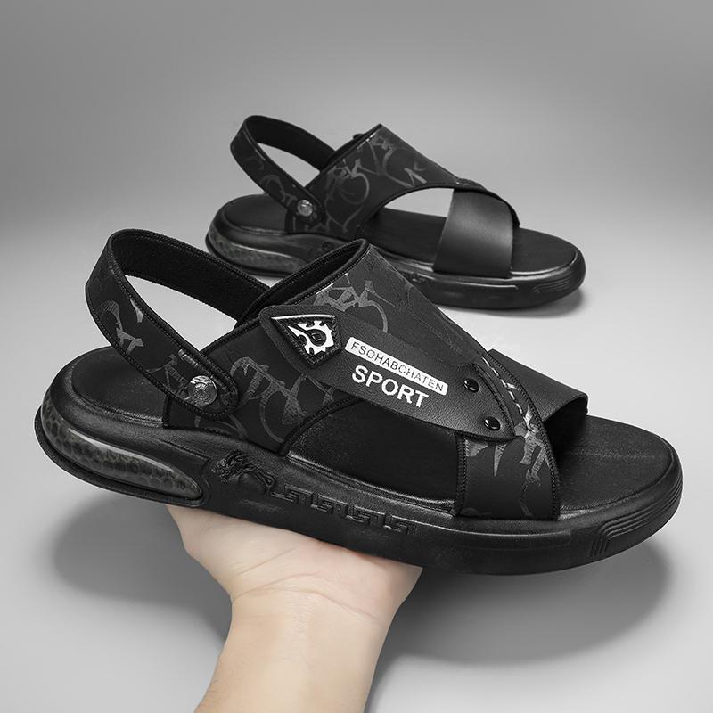 

Fashion CYYTL Mens Slippers Casual Shoes Beach Sandals Outdoor Summer Slides Leather Walking Comfort Fashion Lightweight Luxury Designer 44
