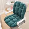 Heated Seat Cushion with Backrest and Lumbar Support for Office Chairs
