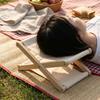 UV Resistant Outdoor Camping Neck Pillow Canvas Lounge Headrest  For Sleeping Picnic