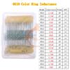 2.2uH 3.3uH 4.7uH 6.8uH 10uH 22uH 47uH 68uH 100uH 220uH 1mH 4.7mH 10mH 100mH Toroid Core Choke Color Ring Inductor Assorted Kit